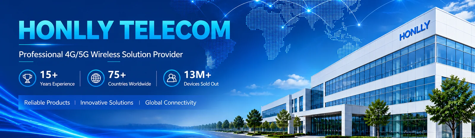 Honlly Telecom Professional 4G/5G Wireless Solution Provider