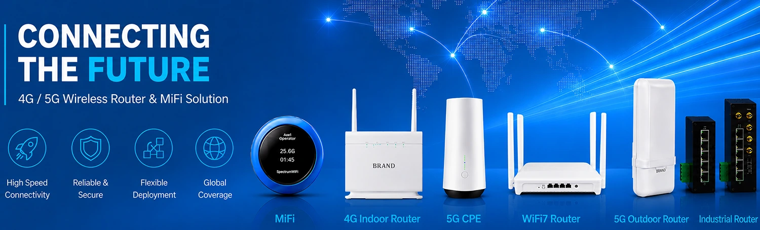 Honlly Telecom Products - 4G/5G routers, LTE CPE, MiFi and outdoor router solutions
