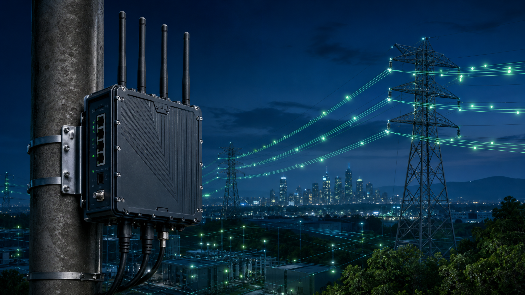 Industrial 4G/5G Router Selection for Smart Grid Deployments: Protocol Support, Cybersecurity Certification, and Environmental Hardening Requirements