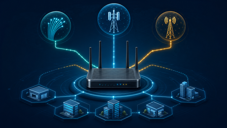 Multi-WAN Failover and SD-WAN Integration Architecture for 5G CPE: Building Network Resilience for Enterprise Branch and ISP Deployments