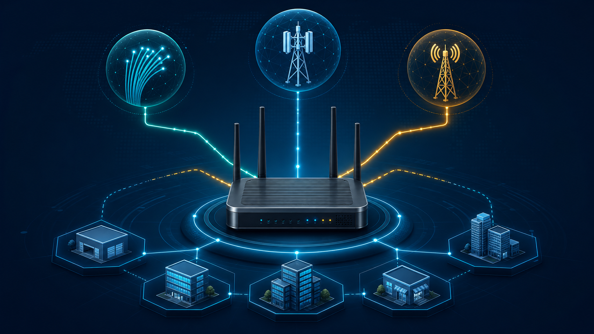 Multi-WAN Failover and SD-WAN Integration Architecture for 5G CPE: Building Network Resilience for Enterprise Branch and ISP Deployments