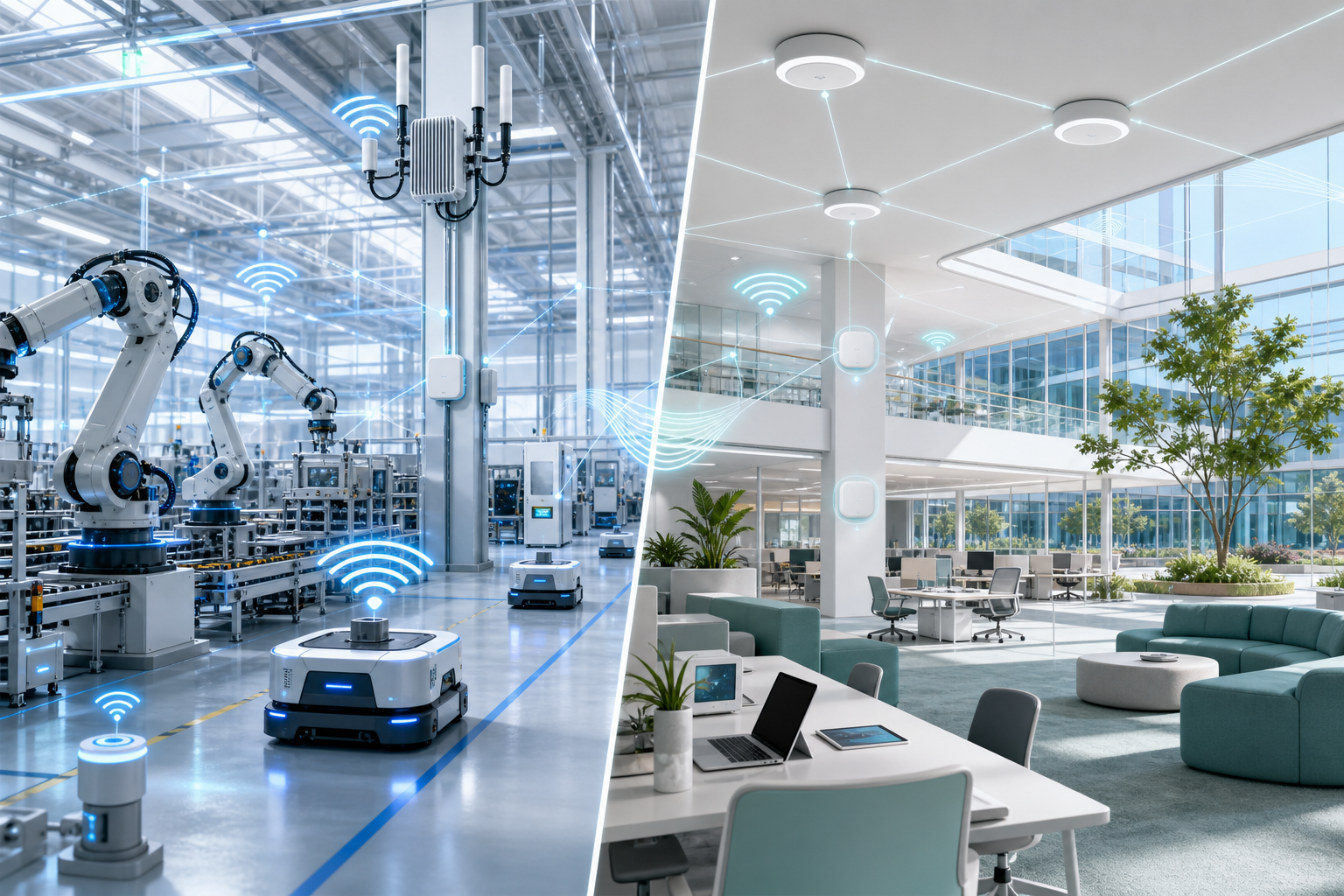 Private 5G vs WiFi 7: Which Wireless Technology Should Industrial Enterprises Choose for Campus Deployments?