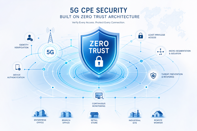 5G CPE Security Becomes Top Procurement Priority as Operators Face Escalating DDoS and IoT Botnet Threats: Zero Trust Architecture and Hardware Root of Trust Standards for 2026-2027