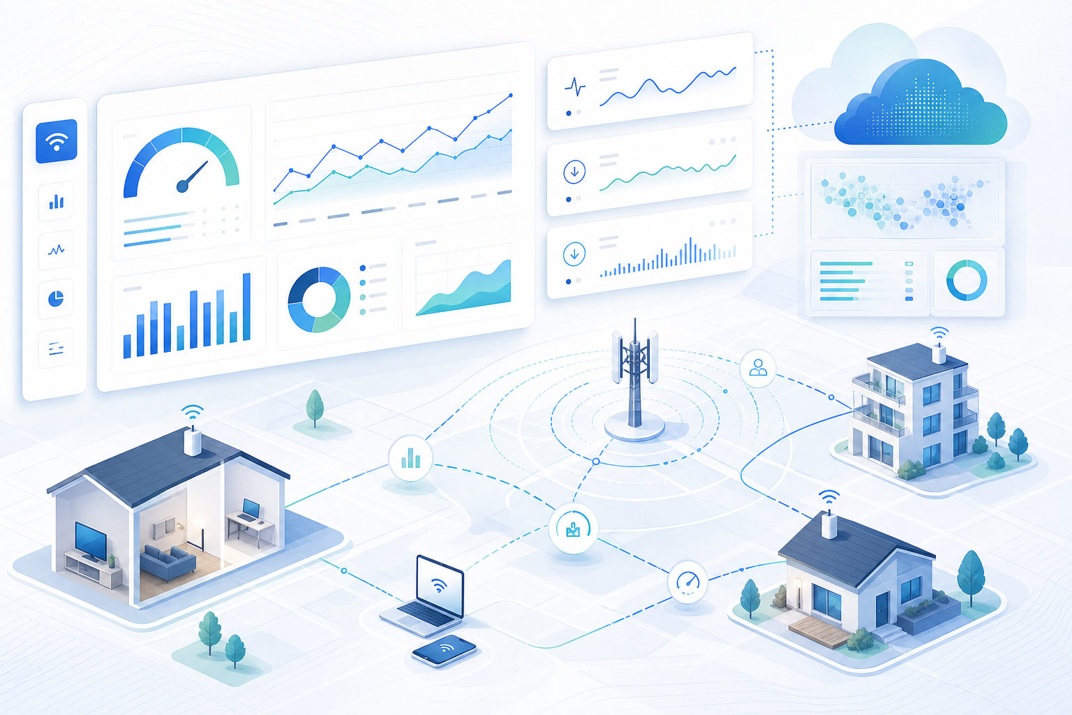 Subscriber QoE Management for Fixed Wireless Access Networks: SLA Monitoring, Proactive Fault Detection, and Analytics Architecture for ISP CPE Fleet Operations