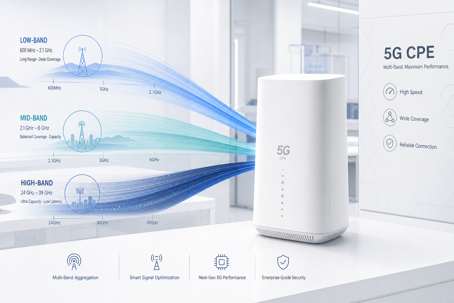 Honlly Telecom 4G/5G wireless router image