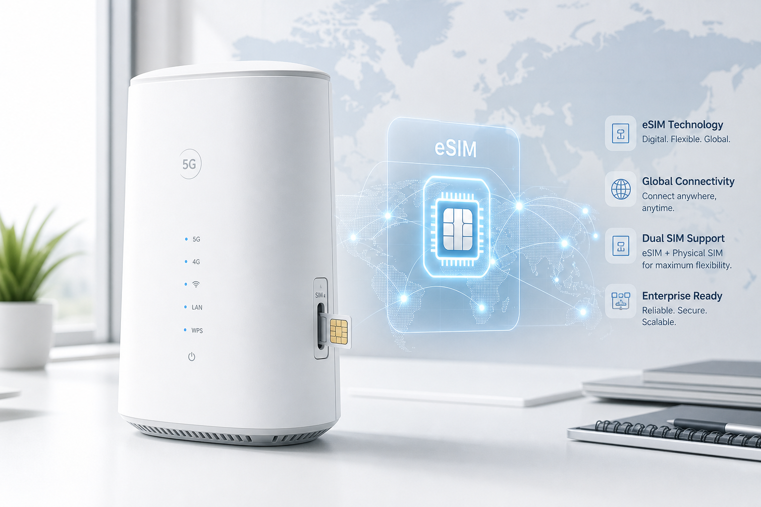 Honlly Telecom 4G/5G wireless router image