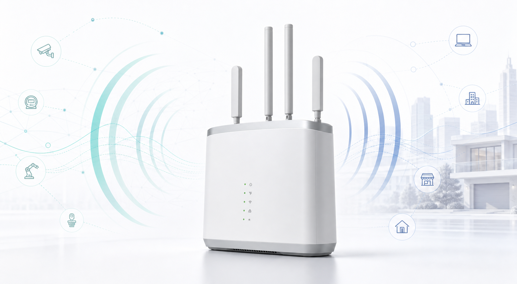 5G RedCap NR-Light CPE concept visualization
