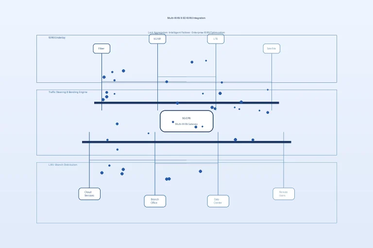A Technical Buyer’s Guide to 5G CPE Multi-WAN and SD-WAN Integration: Link Aggregation, Failover Strategies, and Enterprise-Grade WAN Optimization