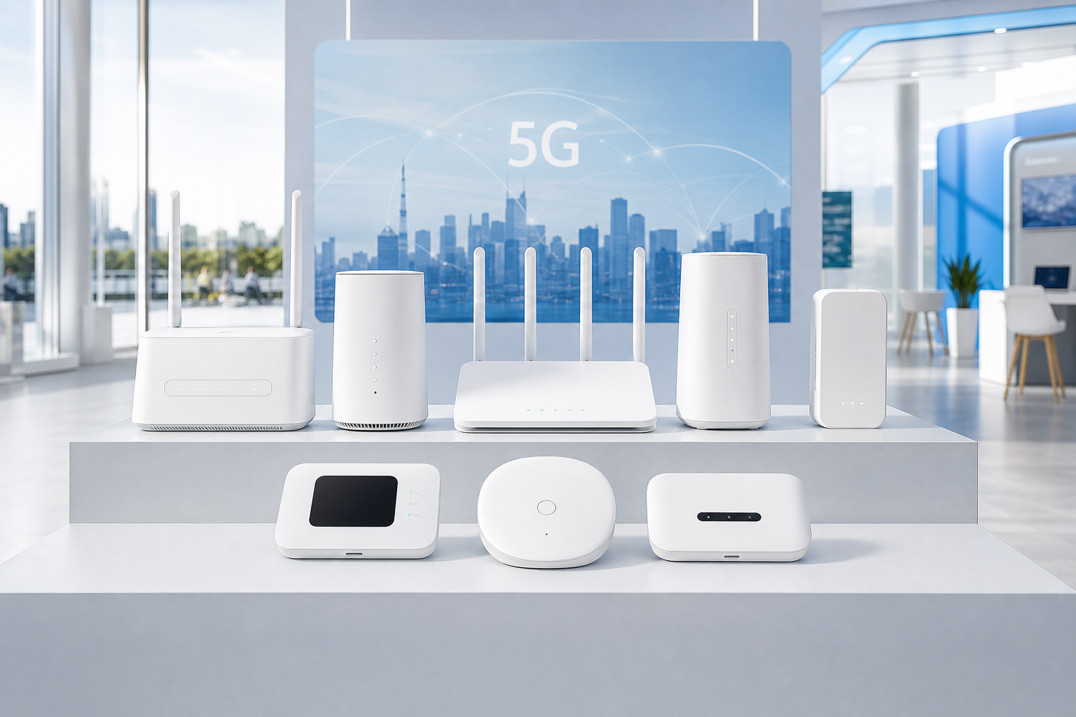 Honlly Telecom 5G CPE and MiFi product portfolio showcase for carrier-grade deployments