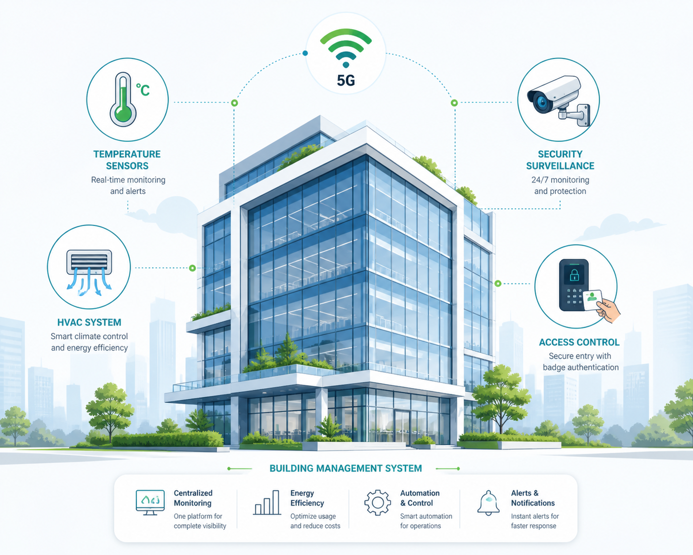 A Technical Buyer’s Guide to 5G CPE for Smart Buildings and Building Automation: Reliable Fixed Wireless for BMS, Access Control, and Smart Offices