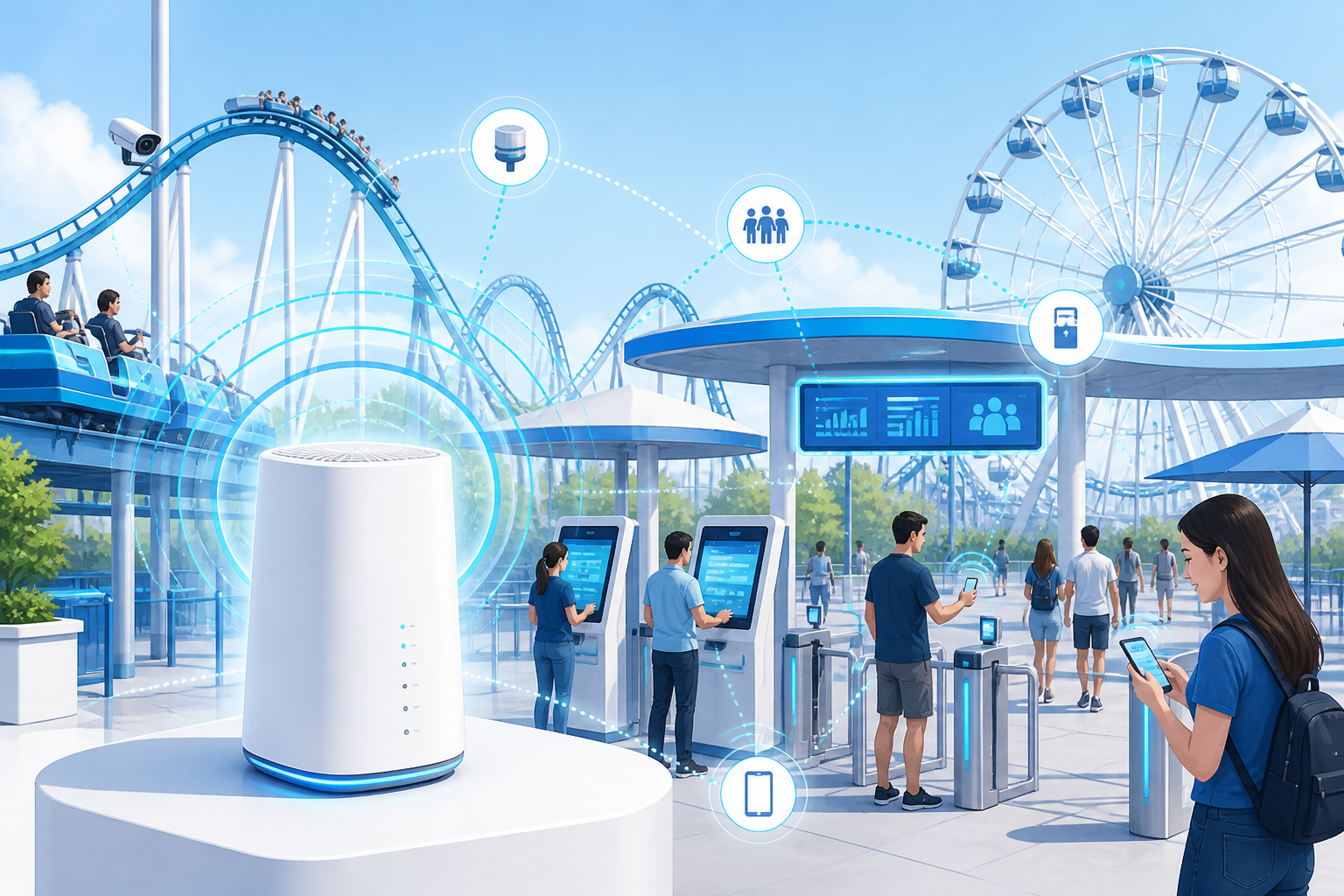 A Technical Buyer’s Guide to 5G CPE for Theme Parks and Attractions: High-Capacity Connectivity for Ticketing, IoT Rides, and Guest Services