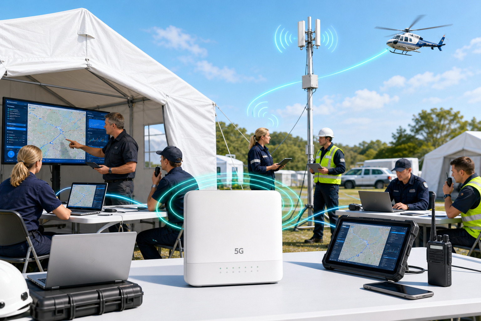 Emergency Response and Disaster Recovery Teams Turn to 5G FWA CPE for Rapid-Deploy Connectivity in 2026