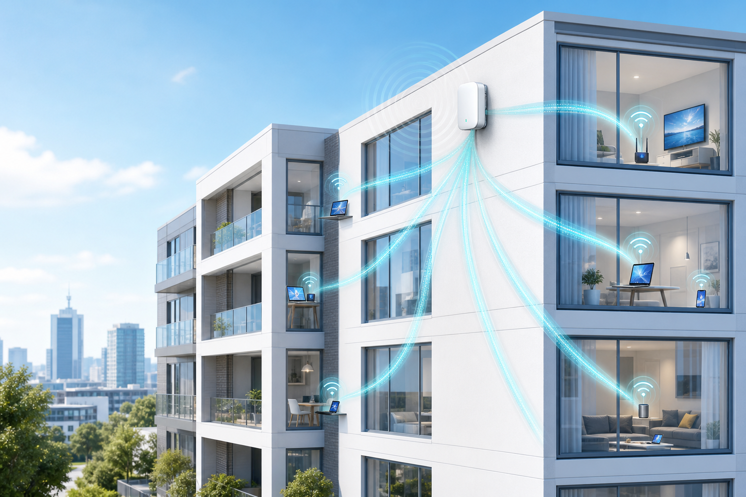 Multi-Dwelling Unit Property Owners Turn to 5G FWA CPE for Instant Tenant Broadband and Smart Building Services in 2026