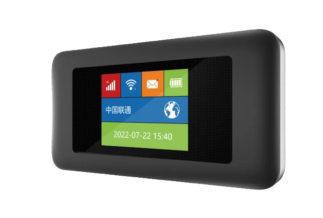 HL-510M 5G NR Mobile WiFi Hotspot thumbnail 2 - angled view
