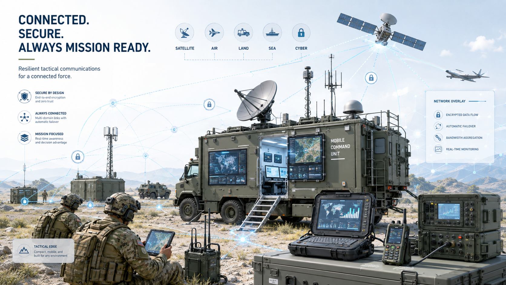 Defense Organizations Deploy 5G FWA CPE for Mobile Command Posts, Expeditionary Connectivity, and Secure Tactical Networks in 2026