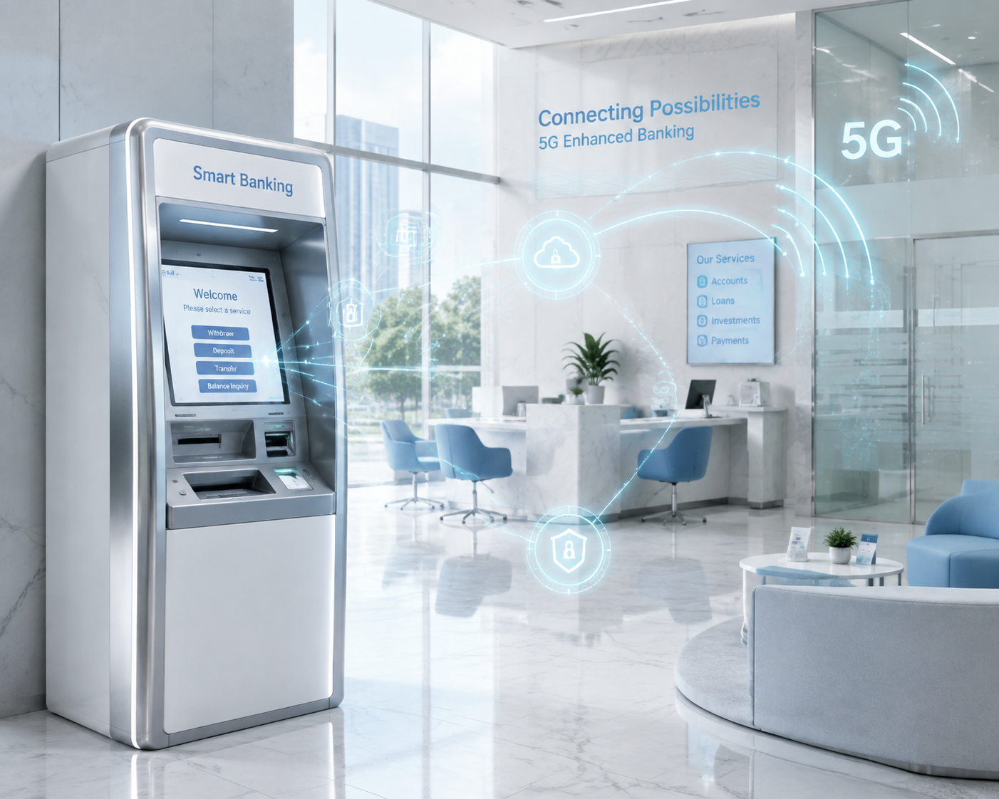 Financial Institutions Deploy 5G FWA CPE for Branch Networking, ATM Connectivity, and Business Continuity in 2026