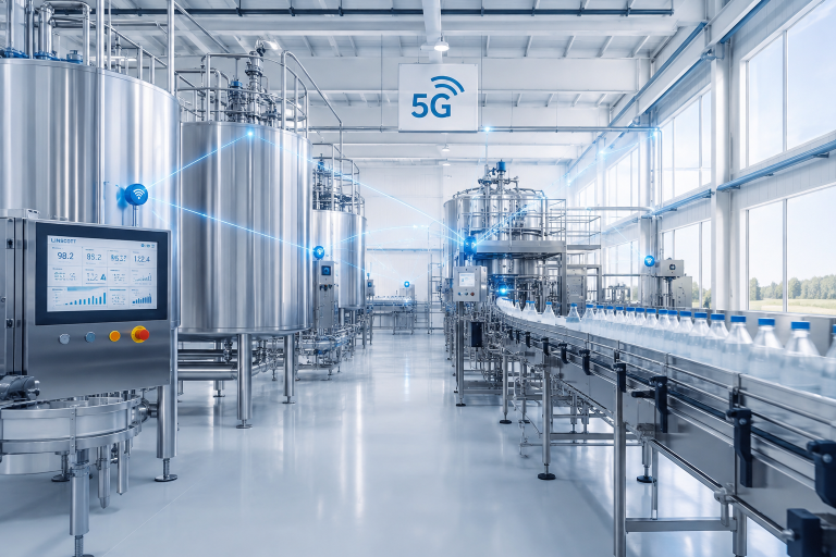 Food and Beverage Manufacturers Deploy 5G FWA CPE for Connected Production Lines, Quality Control, and Traceability in 2026