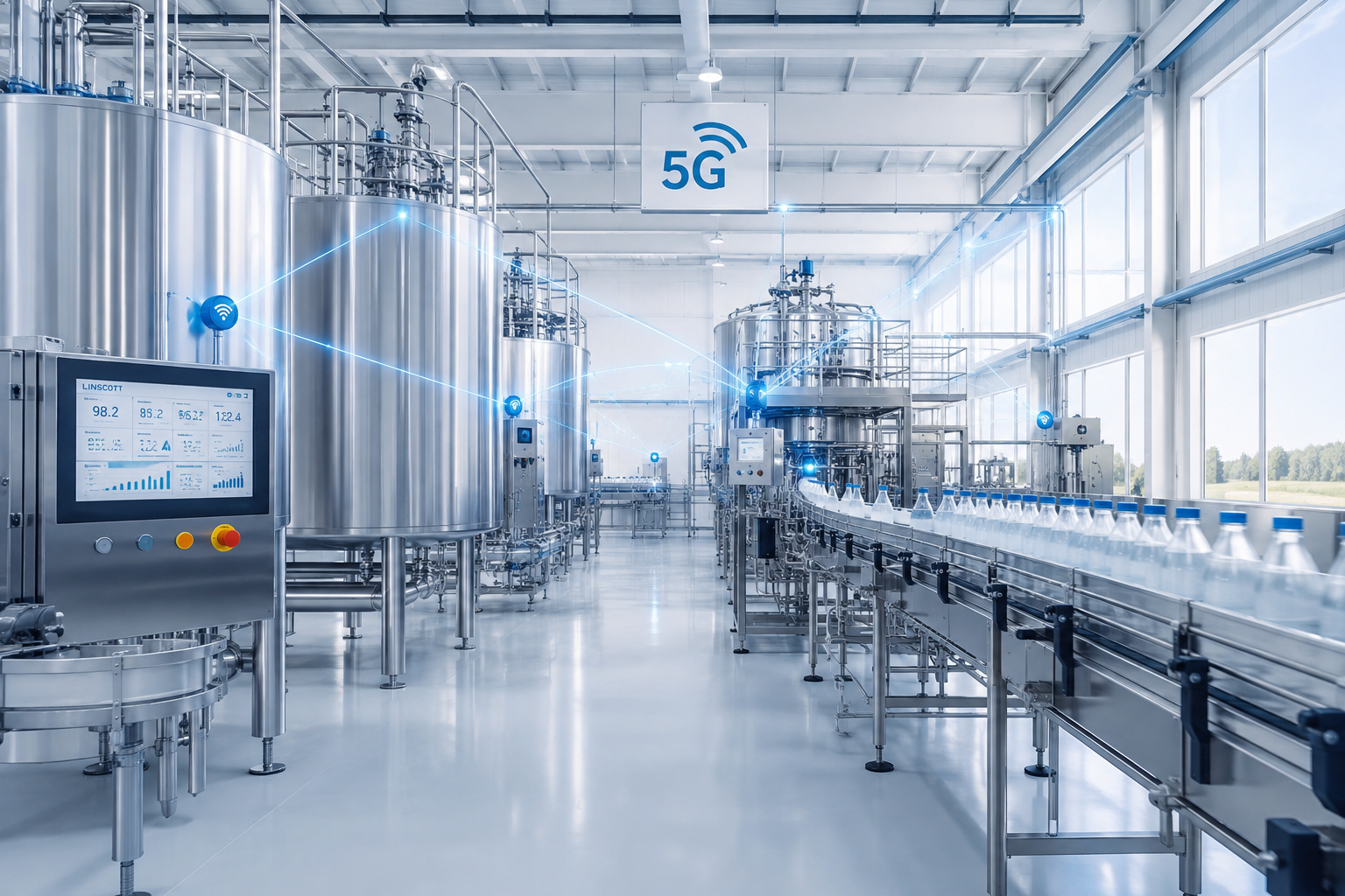 Food and Beverage Manufacturers Deploy 5G FWA CPE for Connected Production Lines, Quality Control, and Traceability in 2026