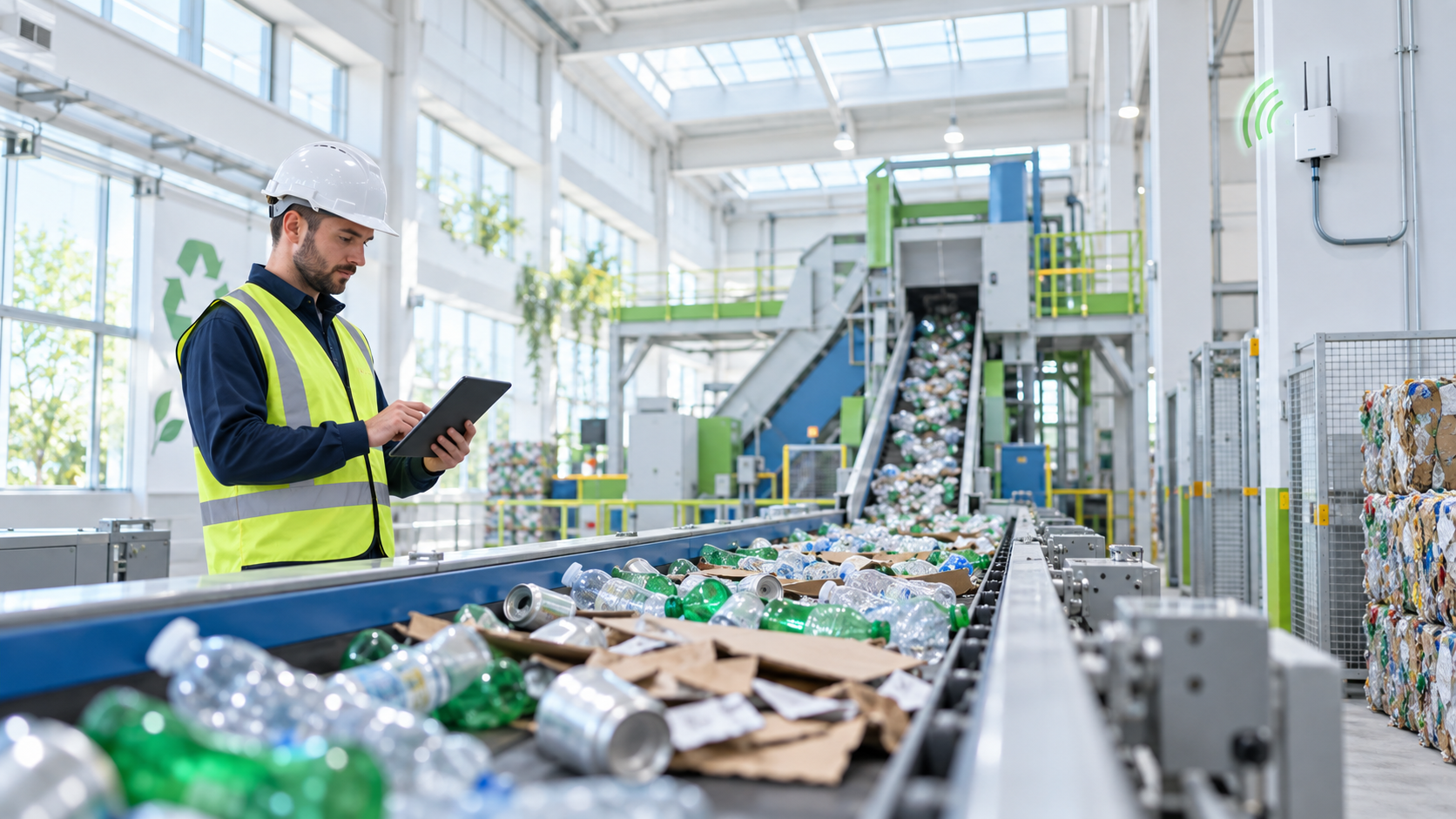 Recycling and Waste Management Facilities Deploy 5G FWA CPE to Connect Smart Sorting Lines, Fleet Telemetry, and Site Operations in 2026