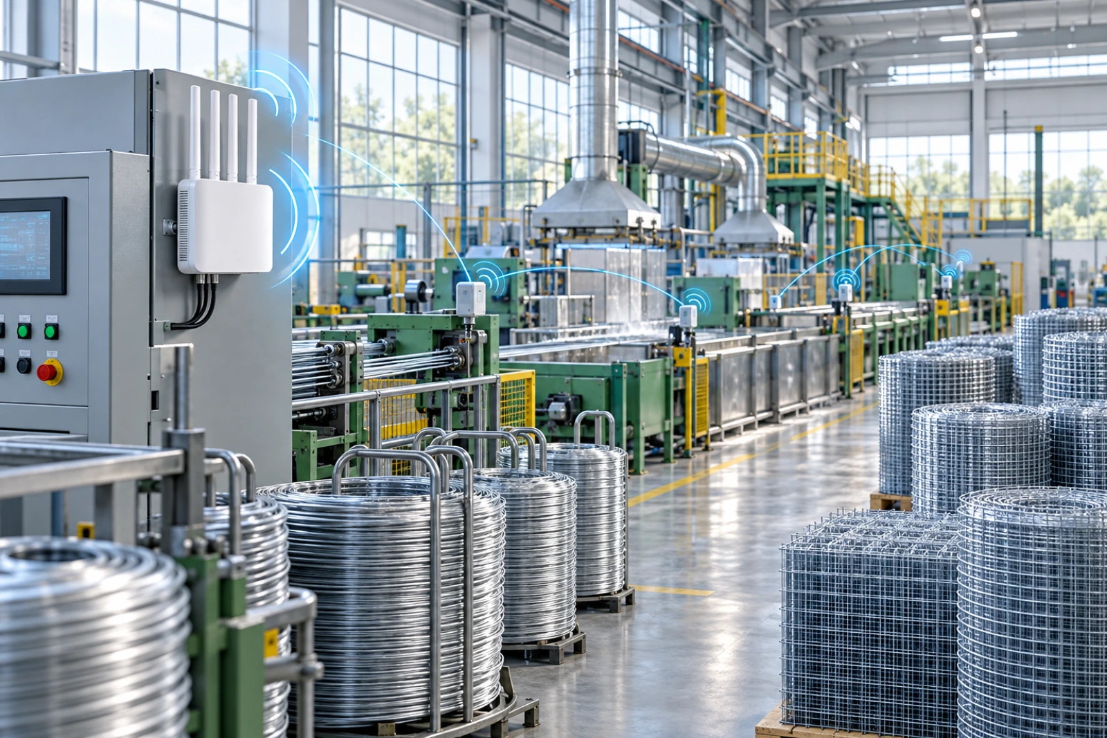 A Technical Buyer’s Guide to 5G CPE for Fencing and Wire Mesh Manufacturing: Reliable Fixed Wireless for Wire Drawing, Galvanizing, and Panel Weaving
