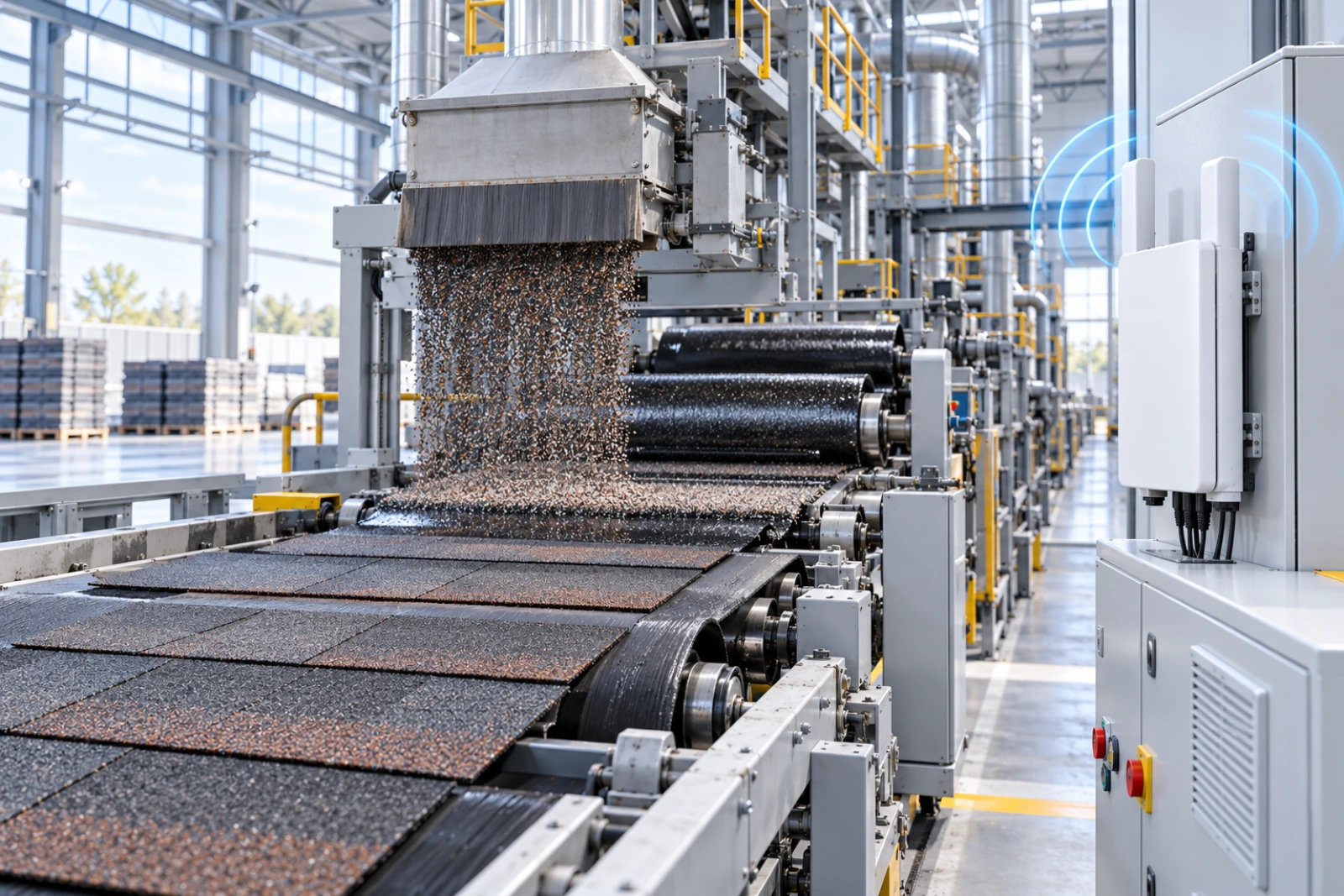 A Technical Buyer’s Guide to 5G CPE for Roofing and Asphalt Shingle Manufacturing: Reliable Fixed Wireless for Asphalt Coating Lines, Granule Application, and Laminate Cutting